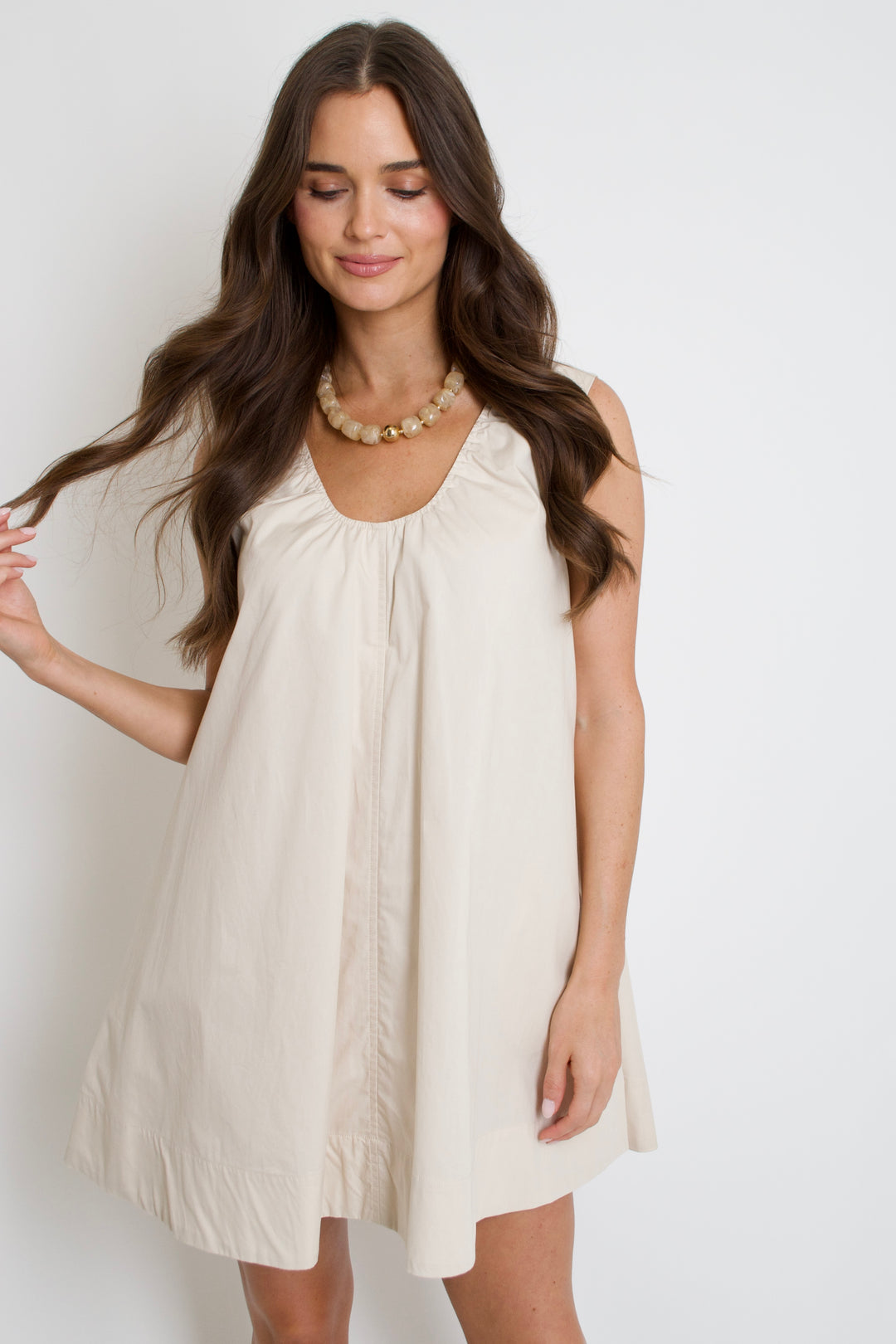 Elise Scoop Neck Dress