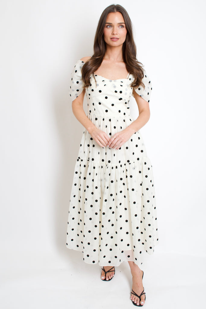 Catarina Off Shoulder Dress HAUS 131 Catarina Off Shoulder Dress HAUS 131