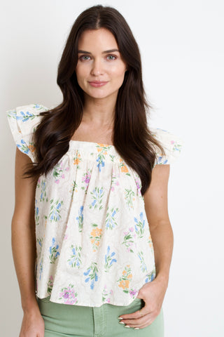 Lena Floral Top