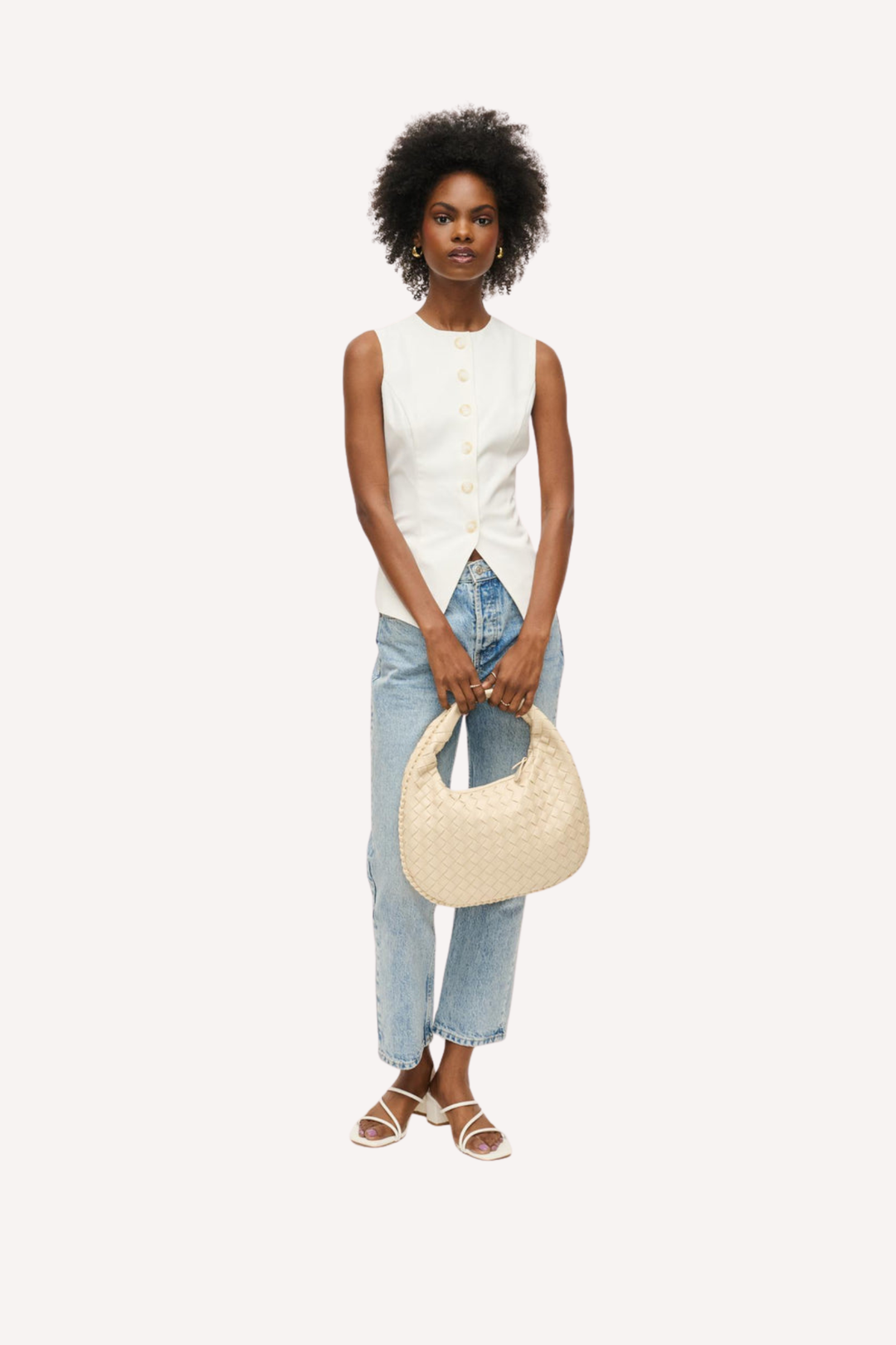 Wendy Woven Shoulder Bag