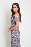 Ace Plaid Midi Dress