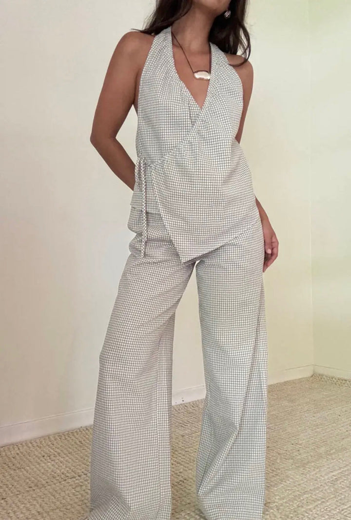 Luna Grid Pants