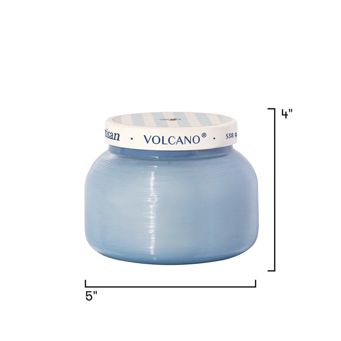 VOLCANO // Artisan Caffe Capri Blue Signature Jar Candle