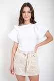 Riki Ruffle Top // 2 colors