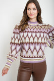 Lover Argyle Sweater