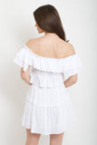 Ruffle Linen Top