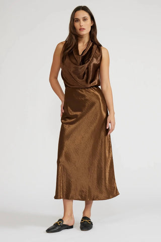Barbara Satin Skirt