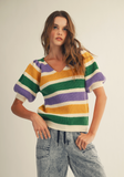 Parade Puff Sleeve Knit Top