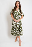Emerald Canopy Shirt Dress