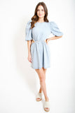 Rhinestone Denim Dress