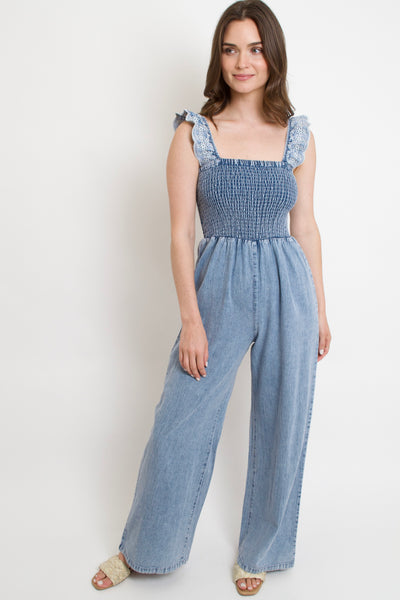 Parker Denim Jumpsuit