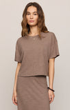 Sway Textured Tee // iced coffee