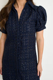 Vivienne Navy Tweed Dress