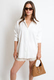 Chic Poplin Top