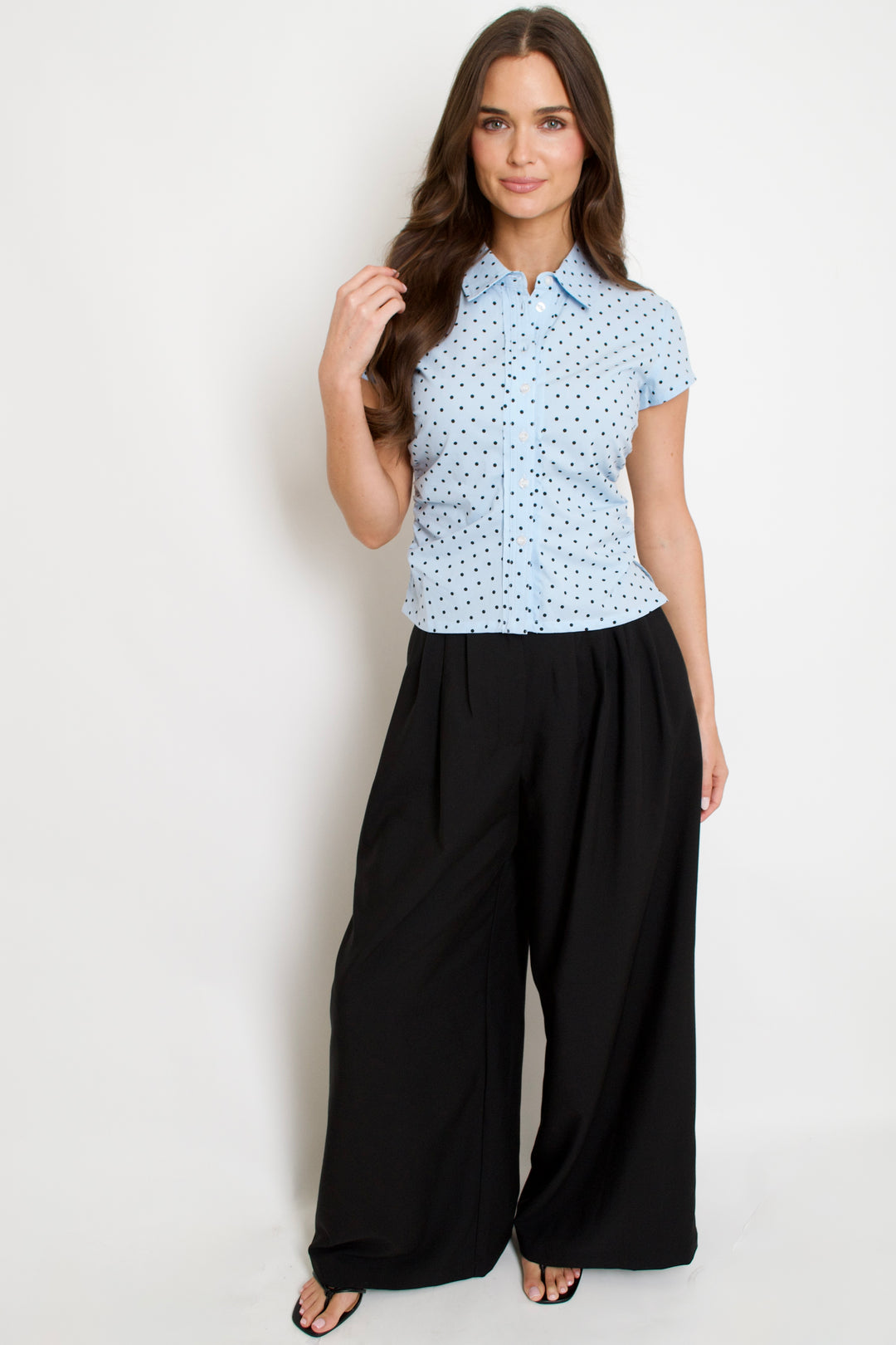 Lena Polka Dot Top