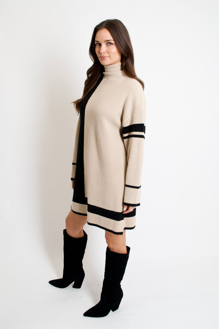 Colorblock City Dress
