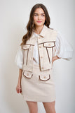 Karlie Tweed Vest