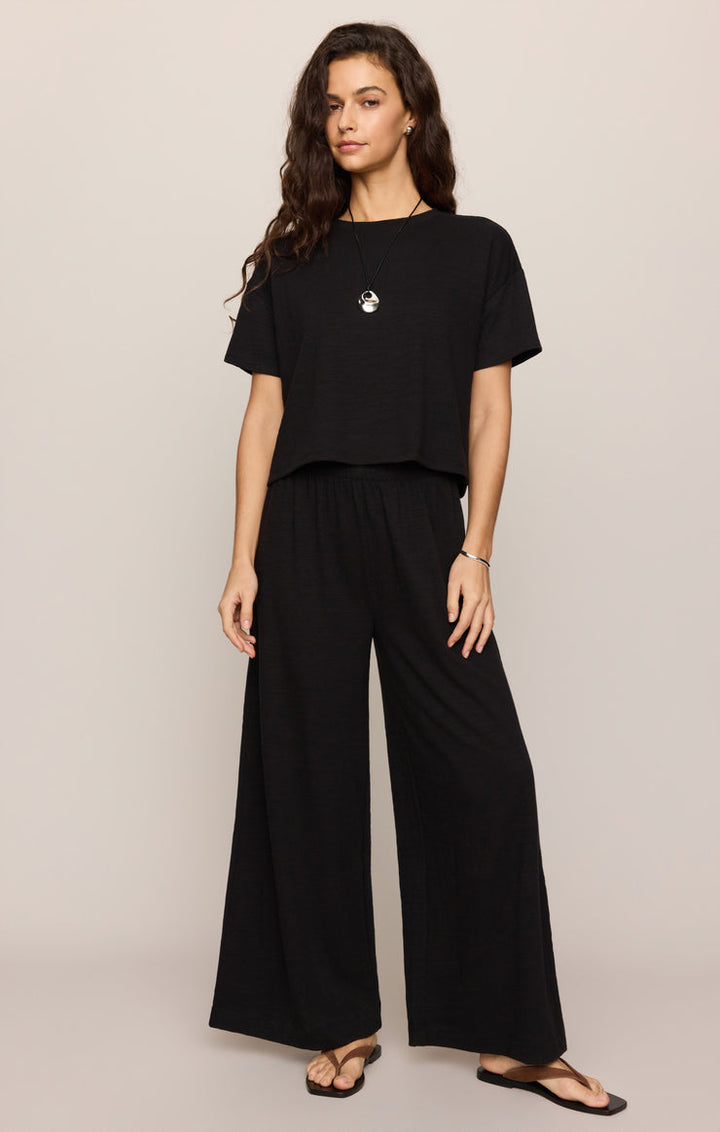 Sway Textured Tee // black
