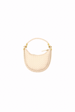 Mini Monaco Woven Bag // bone