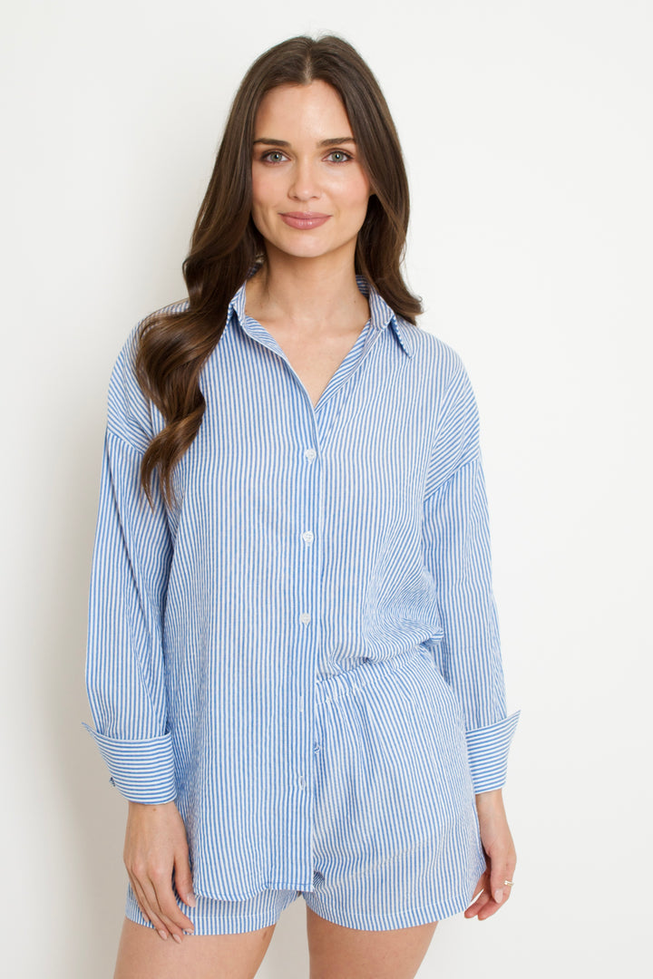 Tulum Stripe Set // blue