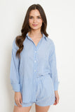Tulum Stripe Set // blue