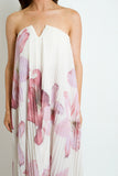 Laelia Orchid Pleaded Midi Dress
