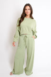Mayzie Pant Set // mineral green