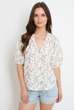 Jane Floral Puff Sleeve Blouse
