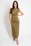 Edie Mock Neck Dress