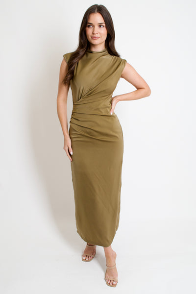 Edie Mock Neck Dress