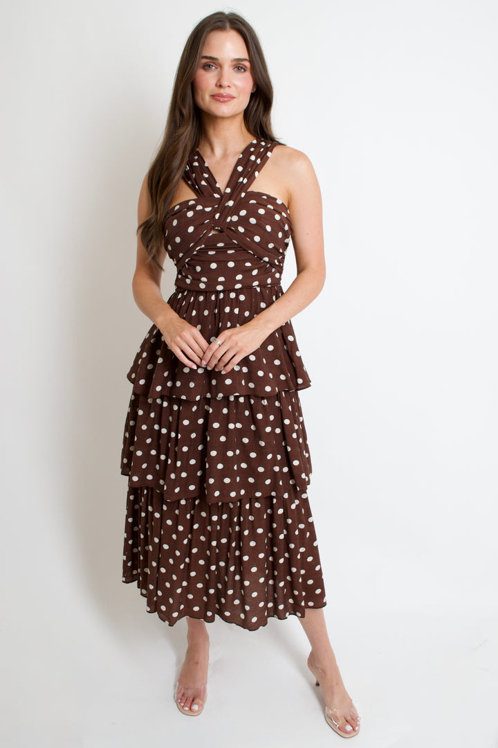 Chestnut Moon Maxi Dress