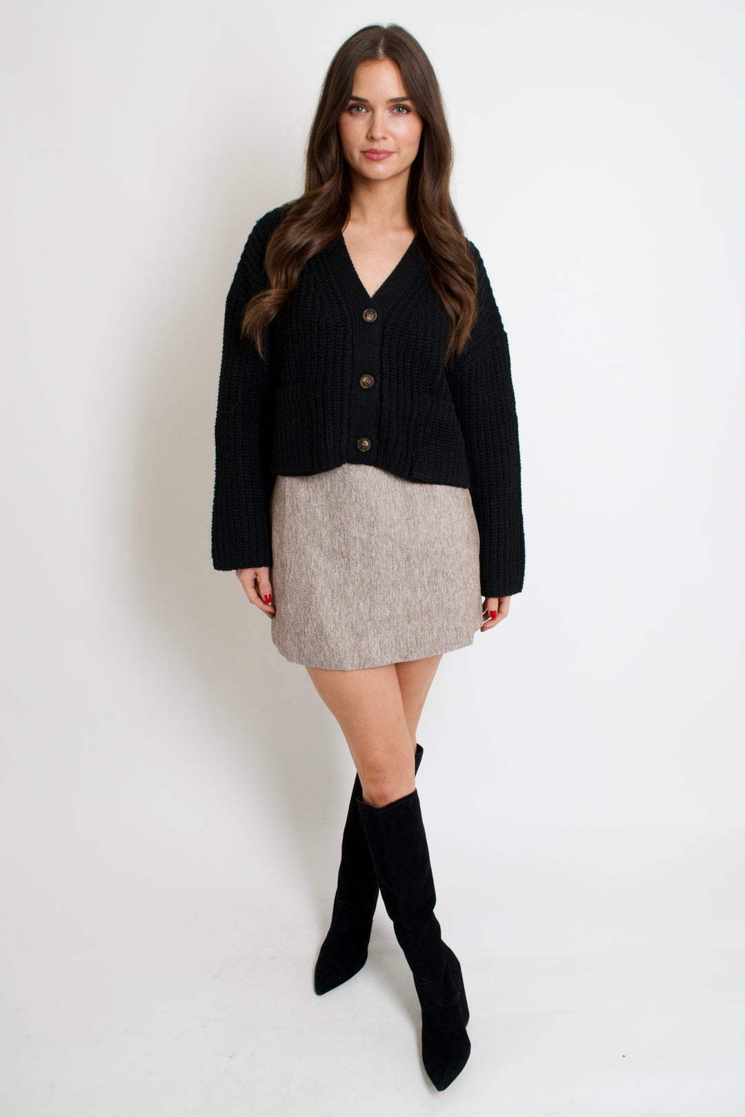 Reece Textured Skirt