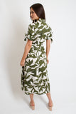 Emerald Canopy Shirt Dress