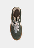 SHUSHOP// Stacey Sneaker in Sage Suede