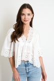 Cora Eyelet Top