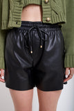 Lenni Leather Shorts