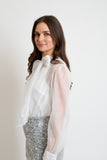 Natasia Bow Blouse