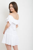 Ruffle Linen Top