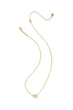 Tatum Gold Short Pendent Necklace