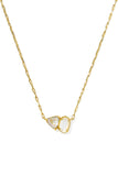Tatum Gold Short Pendent Necklace
