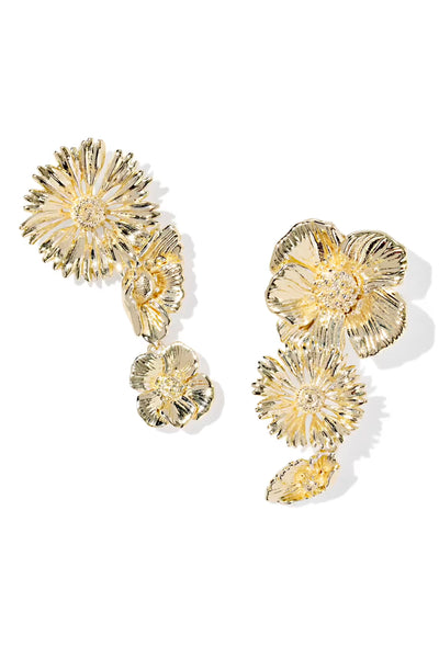 Cailey Flower Statement Earring