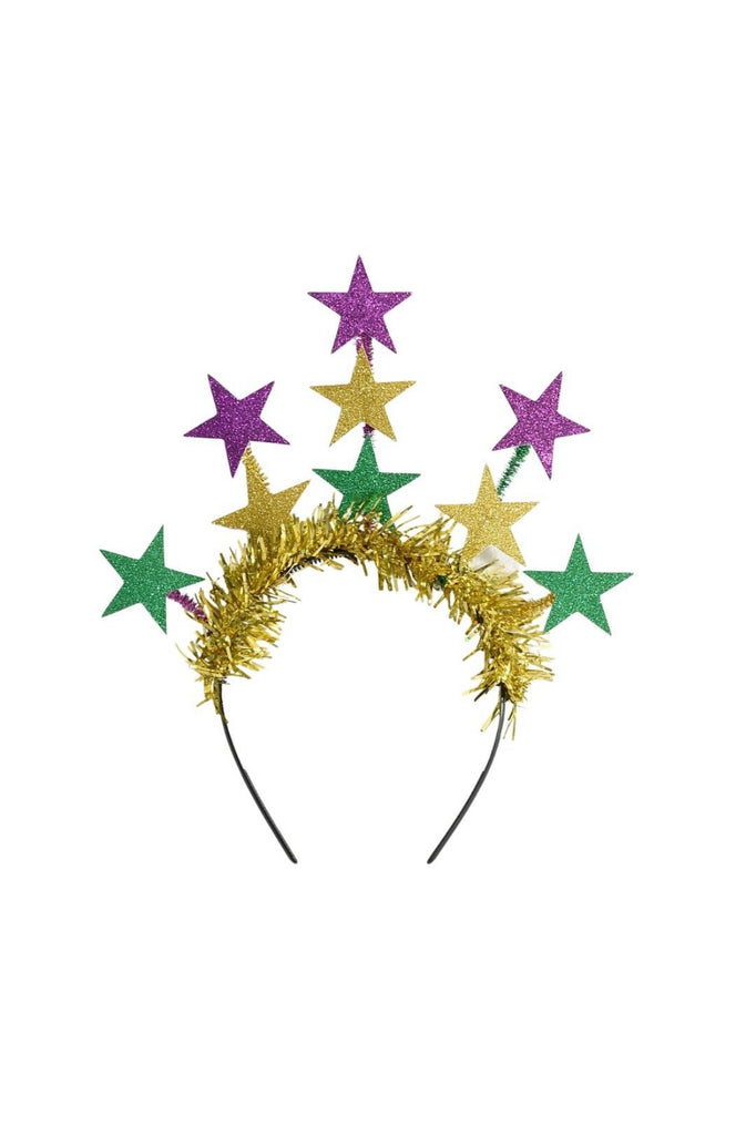 Mardi Gras Star Headband