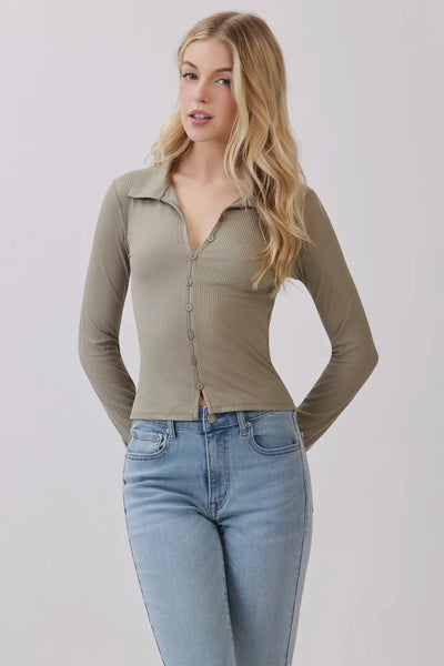 Britton Ribbed Top