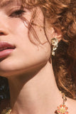 Cailey Flower Statement Earring