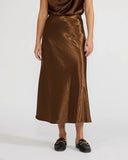 Barbara Satin Skirt