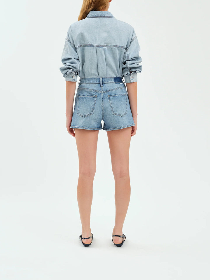 DAZE // Troublemaker Short in Marina Vintage