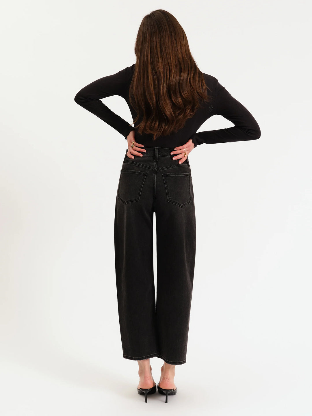 DAZE // Westward Barrel Leg in Night Life Vintage