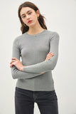 Essential Ribbed Long Sleeve Top
