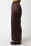 Espresso Satin Pants