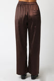 Espresso Satin Pants